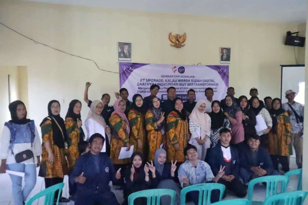 Mahasiswa ITB Vinus Bogor Gandeng KumpulPay Perkenalkan Digitalisasi RT/RW di Desa Gunung Mulya