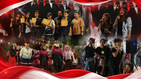 Semarak Malam Puncak HUT RI ke-81 di Cluster Chopper