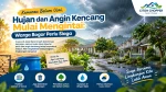 Kemarau Belum Usai, Hujan dan Angin Kencang Mulai Mengintai: Warga Bogor Perlu Siaga